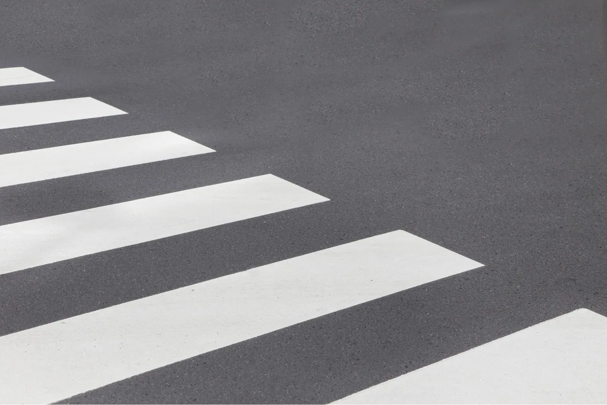 pavement markings drying