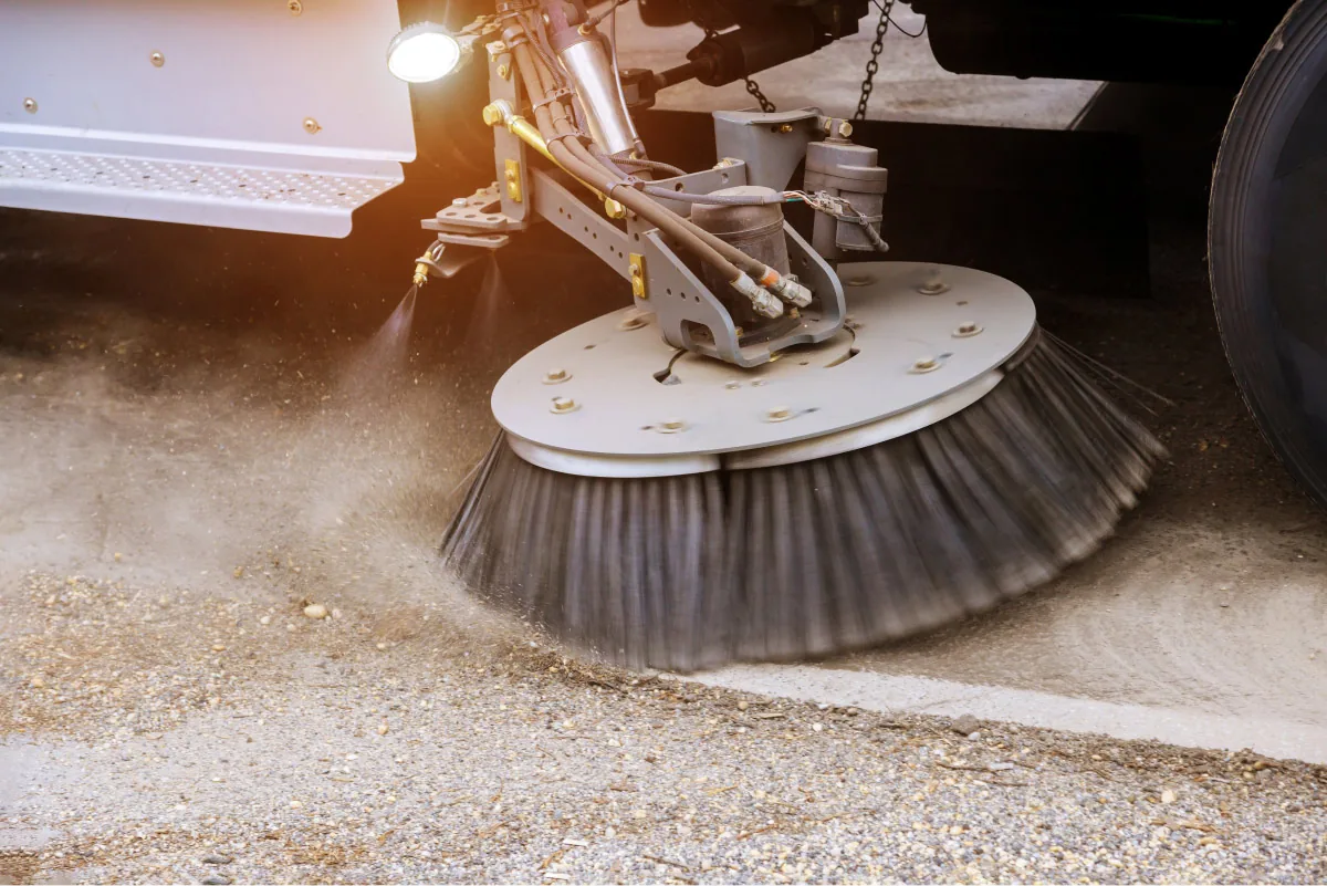 pavement markings preparation