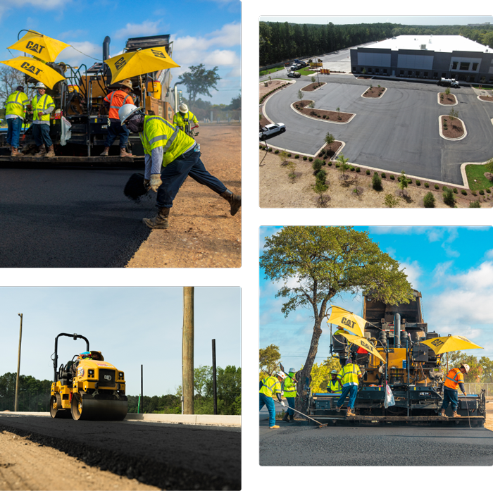 Asphalt Paving photo grid