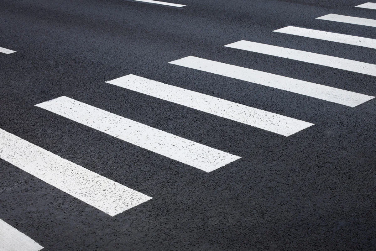 crosswalk pavement markings