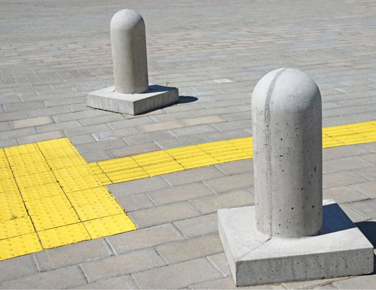 concrete bollards