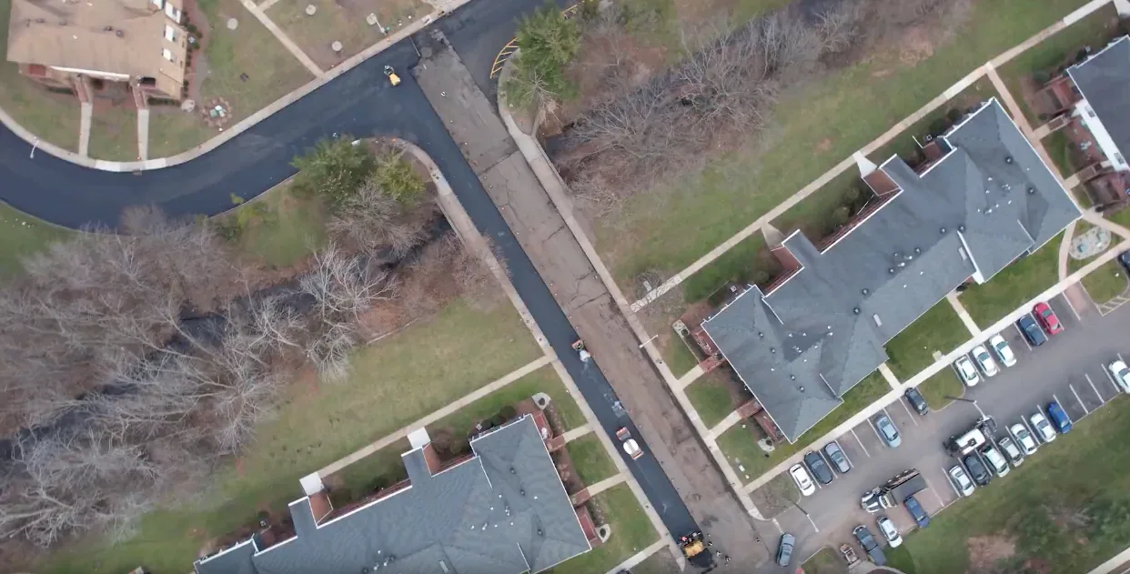 Pave America Aerial View of Project Site